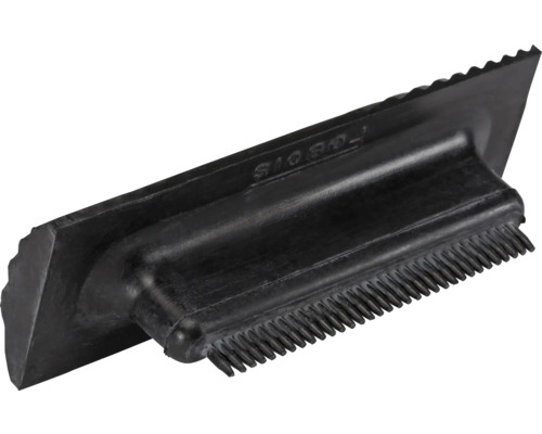 Spatule dentée pour l''application de colle