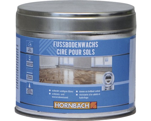 HORNBACH Fussbodenwachs Parkettwachs 350 g HORNBACH Fussbodenwachs Parkettwachs 350 g