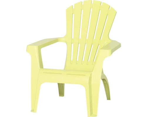 Chaise empilable Progarden Dolomiti plastique verte