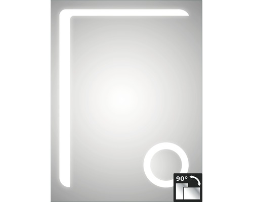 LED-Lichtspiegel DSK Silver Arrow 60x80 cm