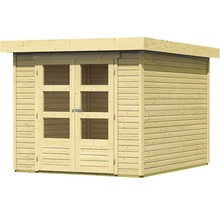 Abri de jardin Karibu Kodiak 3 266 x 238 cm naturel