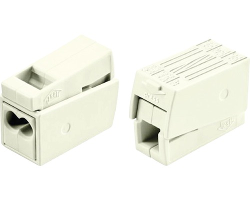 Borne pour luminaire Wago 224-112 0,5-2,5 mm² 2 conducteurs 100 pièces blanc modèle standard
