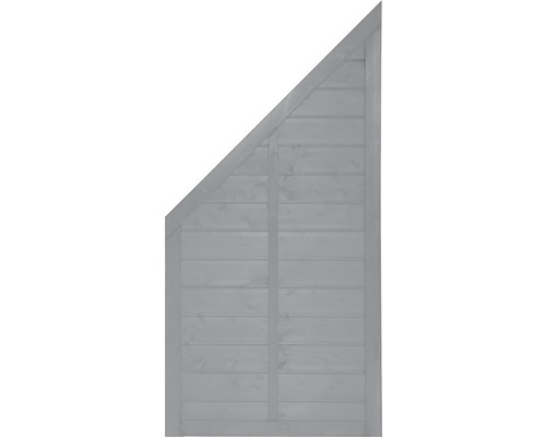Élément de finition Konsta Venga gauche 90 x 180/90 cm gris basalte