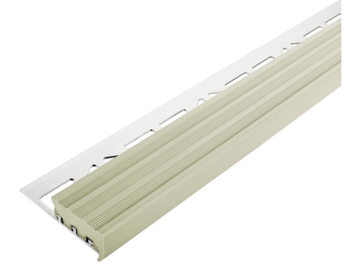 Treppenstufenprofil Dural Durastep DST 938 aluminium grau 100 cm