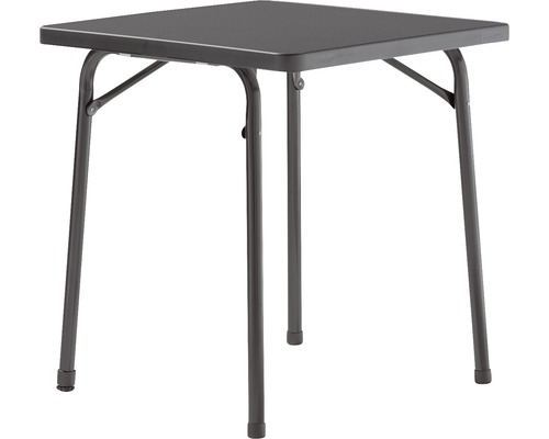 Table de balcon Sieger Mecalit 70x70x72 cm gris