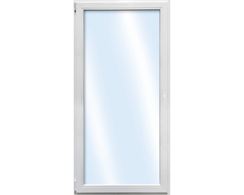 Porte-fenêtre plastique ARON Basic blanc 950x2050 mm DIN gauche 2x verres de sécurité trempés