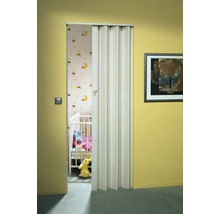 Falt двер Tür zu einem Kinderzimmer mit Kinderbett