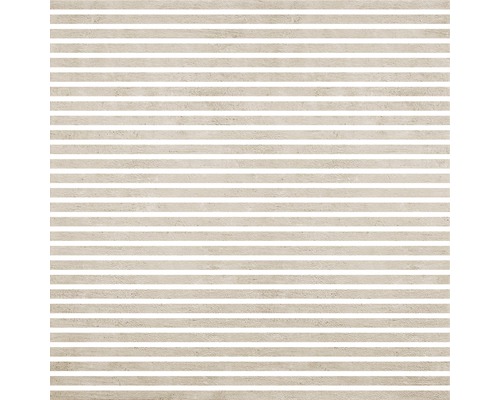 Feinsteinzeugmosaik Arcadia Linea beige 30x30 cm Fliesenmuster mit horizontalen Streifen