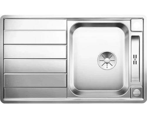 Blanco Spüle aus Edelstahl mit Abtropffläche