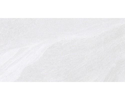 Carrelage de sol en grès cérame fin Austral blanc 32x62.5 cm