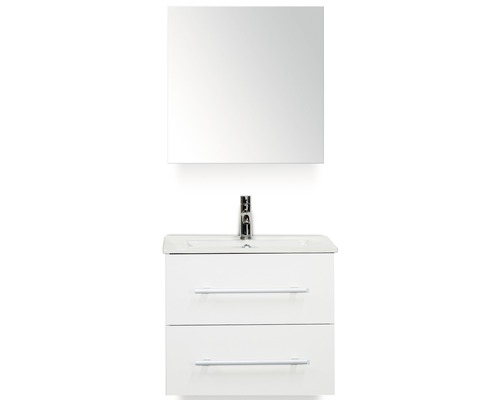 Etagère à suspendre / étagère murale Amanto 10, couleur : blanc