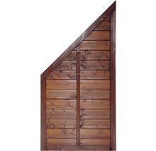 Élément de finition Konsta Venga gauche 90 x 180/90 cm marron