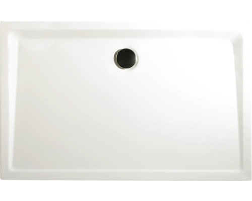 Receveur de douche Breuer Classic Line rectangulaire 80 x 120 x 3,5 cm blanc 1925011000022