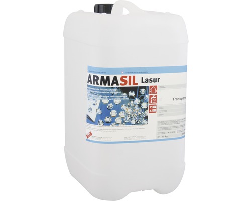 Résine de silicone KABE Armasil lasure transparente 10 kg Armasil Lasur lasure pour bois en bidon