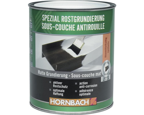 Boîte d''apprêt antirouille pour métal