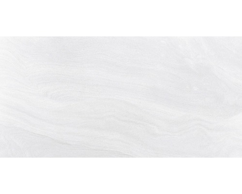 Carrelage de sol en grès cérame fin Austral blanc 60x120 cm