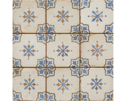 Carrelage mur et sol en céramique résistant au gel Mirabel-A blue 33x33 cm