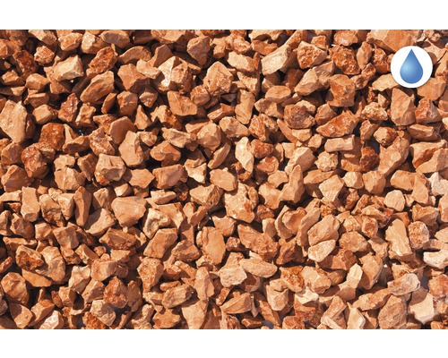 Gros plan de gravillons décoratifs