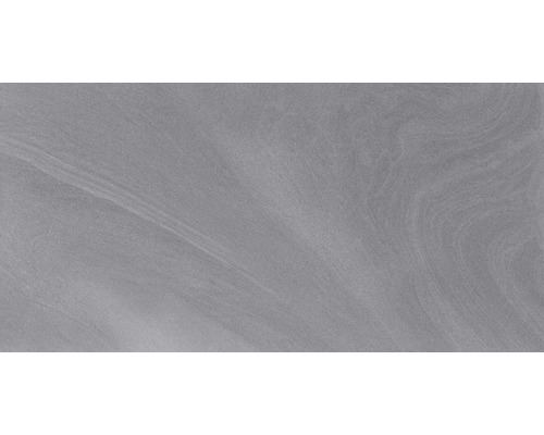 Carrelage de sol en grès cérame fin Austral gris 59.1x119.1 cm