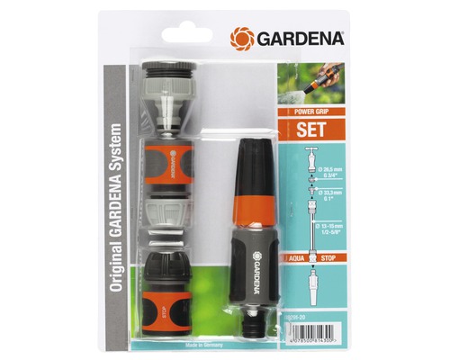 Kit de connecteurs de tuyau Gardena Original System sous blister