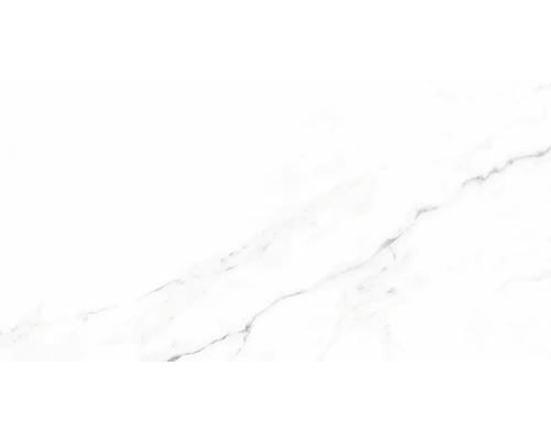 Feinsteinzeug Bodenfliese Verona weiss 32x62,5 cm