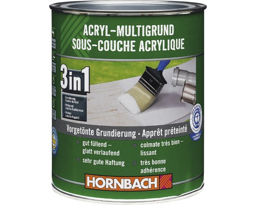 Acryl Multigrund Farbe im Farbeimer von Hornbach