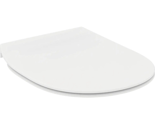 Ideal Standard Connect Flat Abattant WC blanc avec abaissement automatique E772401