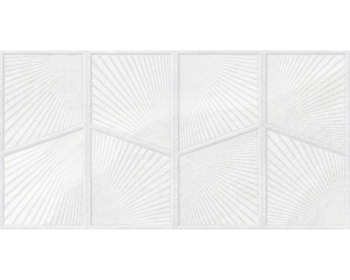Carrelage de sol en grès cérame fin Austral blanc 32x62,5 cm