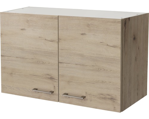 Hängeschrank Flex Well Riva BxHxT 100x55x32 cm Frontfarbe san remo eiche hell - Korpusfarbe san remo eiche hell