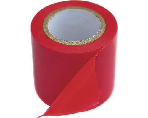 Bande autocollante rouge 50 mm x 10 m