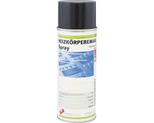 Laque à radiateurs KABE Spray blanche RAL 9010 400 ml Radiateur peinture en aérosol, 400 ml