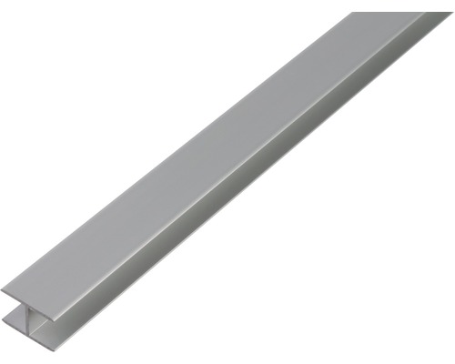 Profilé en H Aluminium argent 8,9 x 20 x 1,5 mm x 1,5 mm , 2 m