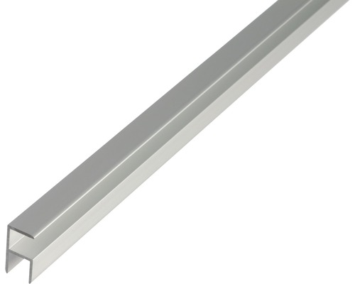 Eckprofil Aluminium silber 12,9 x 24 x 1,5 x 1,5 mm 2 m