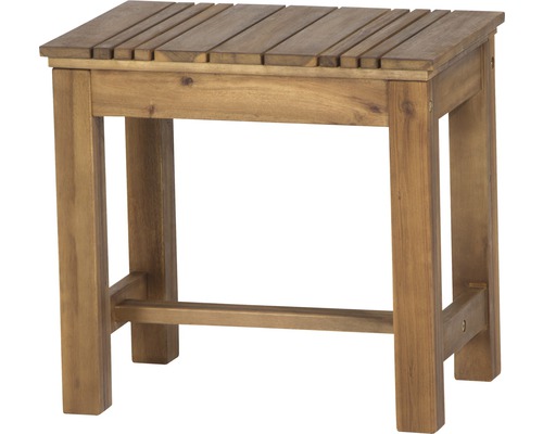 Tabouret de jardin Falun Siena Garden acacia marron