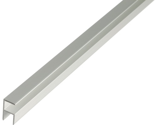 Profilé angulaire Aluminium argent 10,9 x 20 x 1,5 mm x 1,5 mm , 1 m Profilé en aluminium