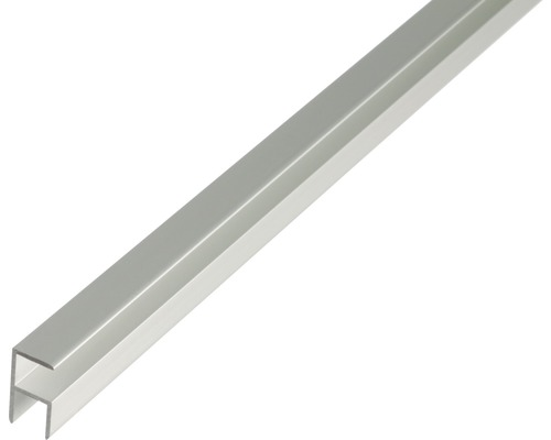 Profilé angulaire Aluminium argent 12,9 x 24 x 1,5 mm x 1,5 mm , 1 m Profilé en aluminium pour diverses applications