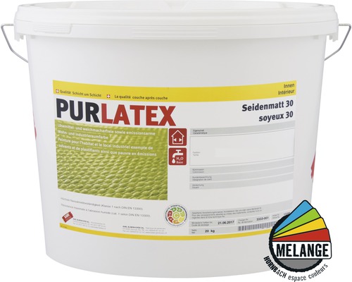 Faire mélanger la peinture pour murs et plafonds KABE Purlatex FS-PROTECT mat satiné 30 dans le coloris souhaité