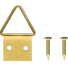 Bilderhaken mit Nägeln zur Aufhängung von Bildern und Rahmen