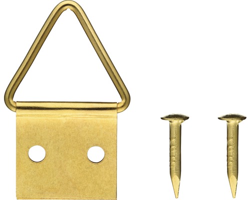 Bilderhaken mit Nägeln zur Aufhängung von Bildern und Rahmen