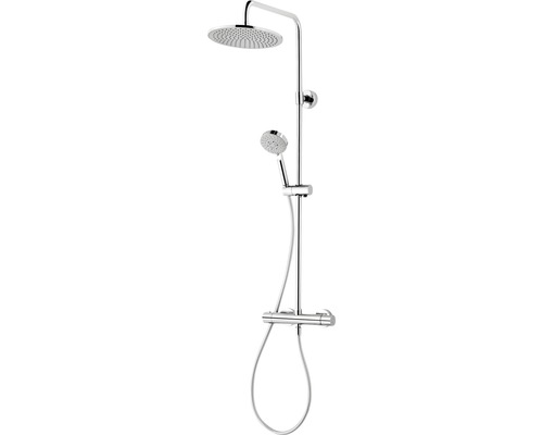 Douche Rain III Schulte Modern plus D 969270 chromée avec thermostat