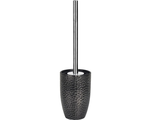 WC-Bürste Spirella Darwin-hammered pearl-black