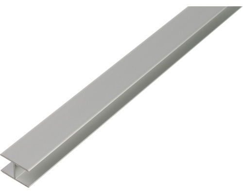 Profilé en H Aluminium argent 19,5 x 30 x 1,8 mm x 1,8 mm , 2 m
