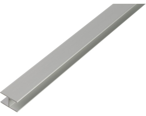 Profilé en H Aluminium argent 19,5 x 30 x 1,8 mm x 1,8 mm , 2 m Profilé en H en aluminium