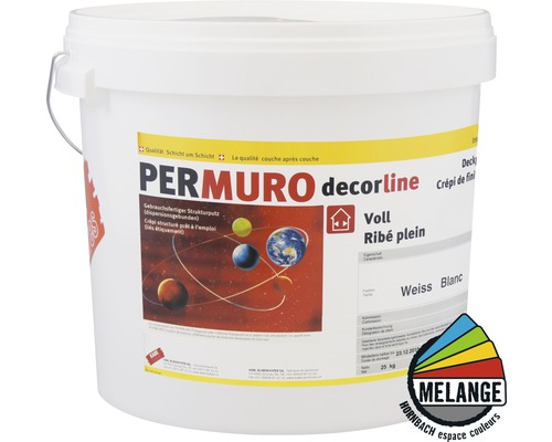 Faire mélanger l'enduit de finition KABE Permuro decorline Rustic 2.0 mm dans le coloris souhaité