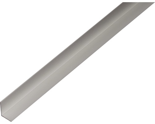 Profilé d’angle Aluminium argent 22,8 x 19 x 1,8 mm x 1,8 mm , 1 m