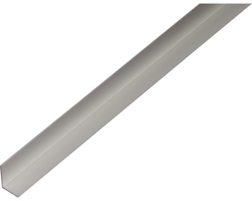Profilé d’angle Aluminium argent 22,8 x 19 x 1,8 mm x 1,8 mm , 1 m Profilé d''angle en métal