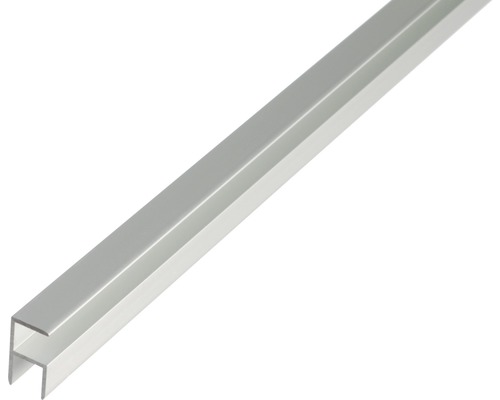 Eckprofil Aluminium silber 22,5 x 43 x 1,8 x 1,8 mm 2 m