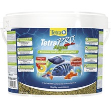Aliments pour poissons Tetra Pro Algae en seau pour poissons tropicaux, 1900 grammes