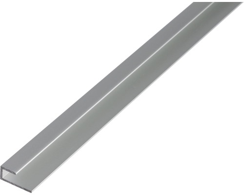 Profilé de finition Aluminium argent 20 x 9 x 1,5 mm x 1,5 mm , 2 m