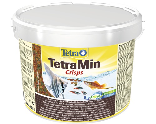 Nourriture pour poissons TetraMin Crisps en seau